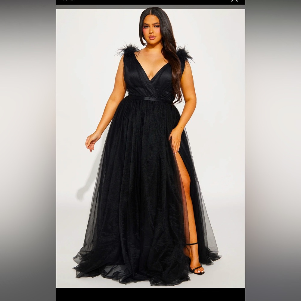 Fashion Nova Amelia Tulle Gown
